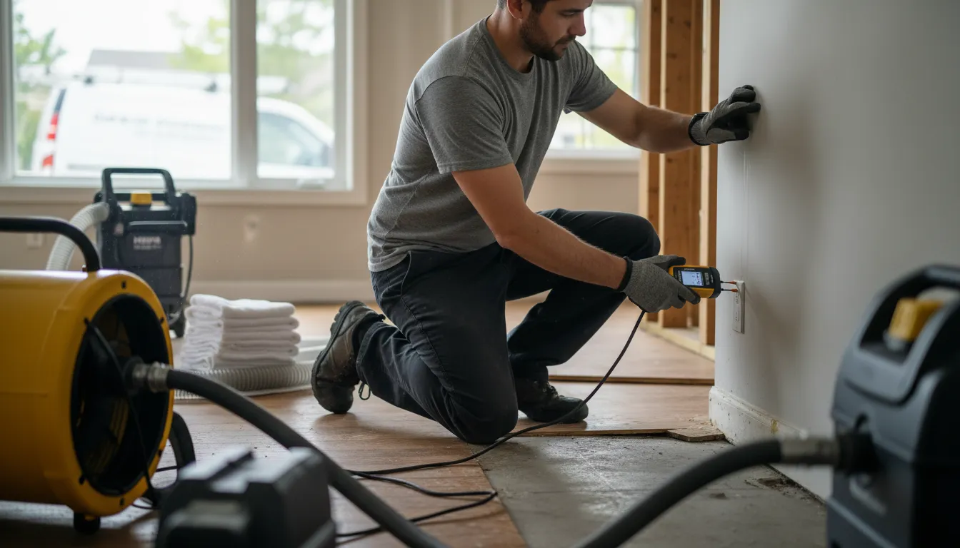 Water Damage in Sheffield Lake